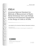 Preview IEEE C63.4-2003 27.1.2004