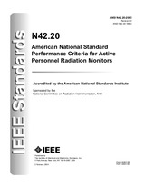 Standard IEEE N42.20-2003 2.2.2004 preview