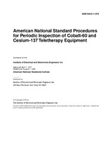 Preview IEEE N449.1-1978 30.3.1978