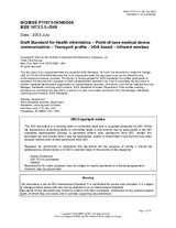 WITHDRAWN IEEE 1073.3.3-2004 15.12.2004 preview