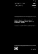Standard ISO 10084:1992 25.11.1992 preview