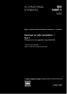 Standard ISO 10487-1:1992 19.11.1992 preview