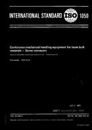 Preview ISO 1050:1975 1.10.1975