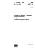 Standard ISO 10555-6:2015 15.4.2015 preview