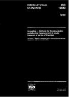 Preview ISO 10843:1997 28.8.1997