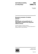 Preview ISO 10993-13:2010-ed.2.0 4.6.2010