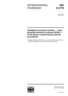Standard ISO 11270:2014 29.4.2014 preview