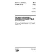 Standard ISO 11275:2004 2.7.2004 preview