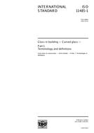 Standard ISO 11485-1:2011 9.12.2011 preview