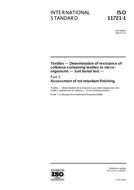 Standard ISO 11721-1:2001 25.1.2001 preview