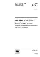 Standard ISO 11748-1:2001 28.6.2001 preview