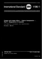 Preview ISO 1190-1:1982 1.11.1982