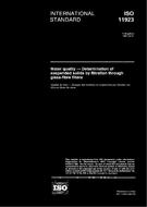 Preview ISO 11923:1997 22.1.1997