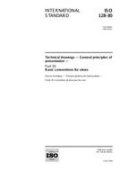 Standard ISO 128-30:2001 19.4.2001 preview