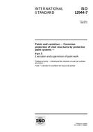 Standard ISO 12944-7:1998 21.5.1998 preview