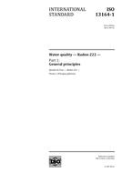 Preview ISO 13164-1:2013 27.8.2013