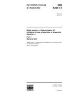 Standard ISO 13641-1:2003 26.5.2003 preview