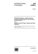 Preview ISO 13999-3:2002 27.6.2002