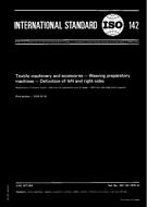 Preview ISO 142:1976 1.9.1976