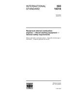 Preview ISO 14314:2004 9.3.2004