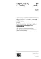Standard ISO 14644-7:2004 7.10.2004 preview