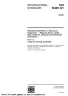 Standard ISO 14649-121:2005 6.9.2005 preview