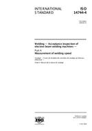 Standard ISO 14744-4:2000 6.4.2000 preview