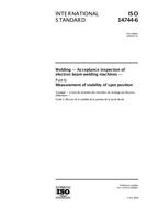 Standard ISO 14744-6:2000 13.4.2000 preview