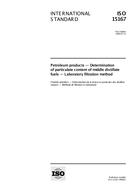 Preview ISO 15167:1999 12.8.1999