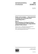 Preview ISO 15181-6:2012 10.7.2012