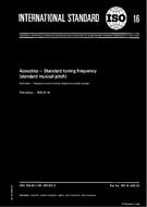 Standard ISO 16:1975 1.1.1975 preview