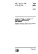 Standard ISO 16039:2004 19.4.2004 preview