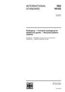 Standard ISO 16103:2005 30.6.2005 preview