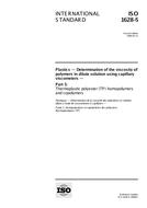 Standard ISO 1628-5:1998-ed.2.0 5.3.1998 preview