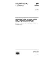 Standard ISO 16654:2001 17.5.2001 preview