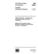 Standard ISO 16875:2004 28.9.2004 preview