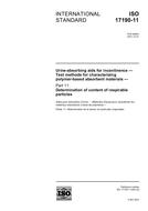 Standard ISO 17190-11:2001 6.12.2001 preview