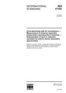 Standard ISO 17191:2004 23.1.2004 preview