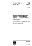Standard ISO 17642-2:2005 17.3.2005 preview