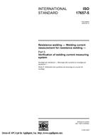 Standard ISO 17657-5:2005 19.9.2005 preview