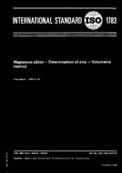 Standard ISO 1783:1973 1.11.1973 preview