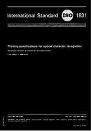 Standard ISO 1831:1980 1.10.1980 preview