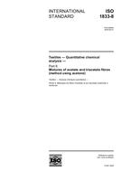 Standard ISO 1833-8:2006 2.6.2006 preview