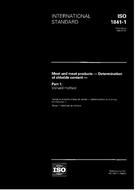 Standard ISO 1841-1:1996 27.6.1996 preview