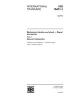 Standard ISO 18431-1:2005 11.11.2005 preview