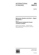 Standard ISO 18431-2:2004 21.10.2004 preview