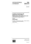 Standard ISO 18436-8:2013 5.3.2013 preview