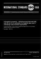 Standard ISO 1858:1977 1.2.1977 preview