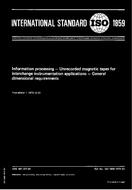 Standard ISO 1859:1973 1.12.1973 preview