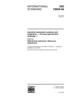 Standard ISO 18629-44:2006 18.8.2006 preview